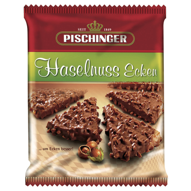 Pischinger Ecken Haselnuss 130 g